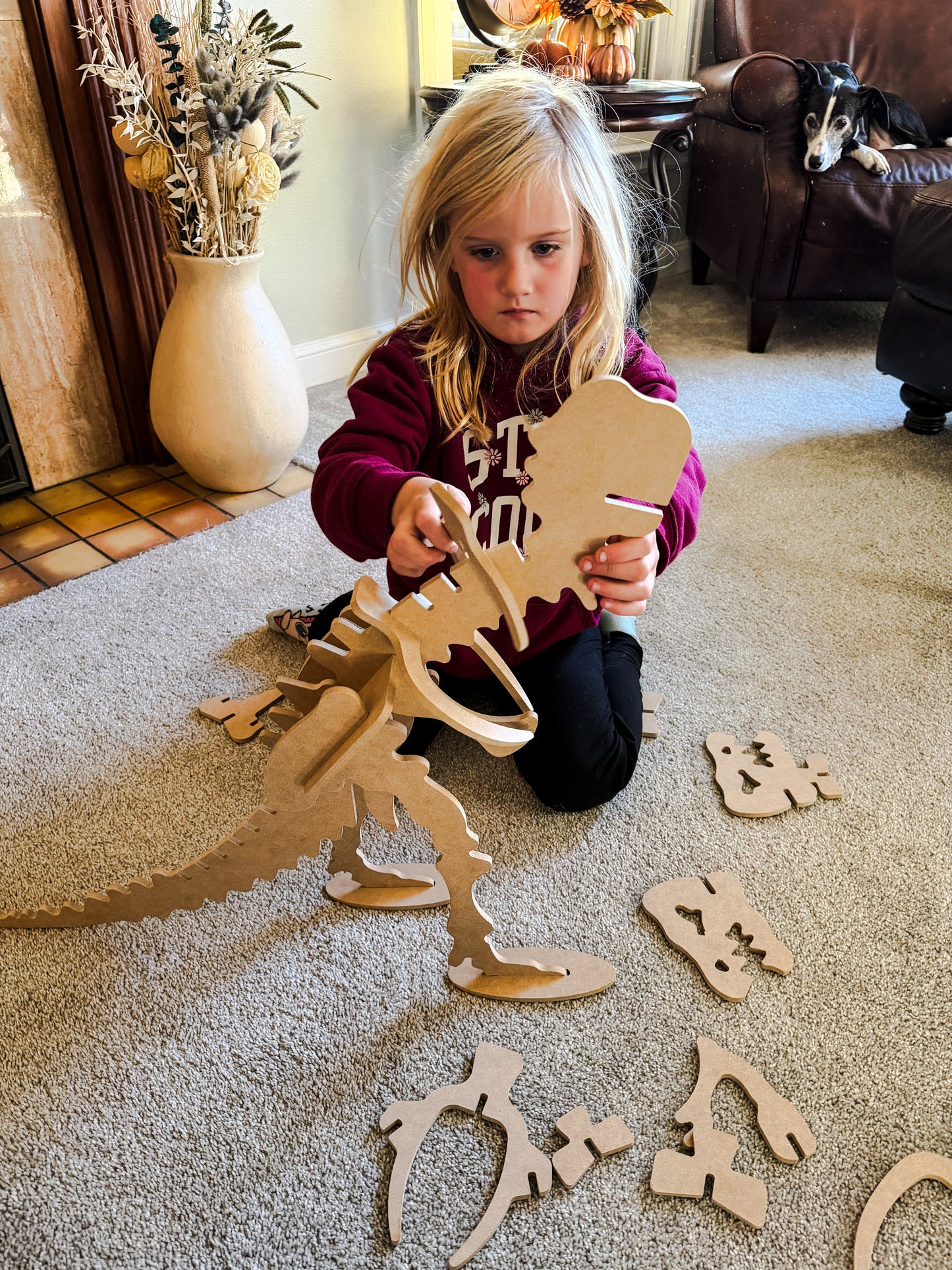 3D Dinosaur Puzzle