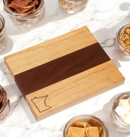 Three Piece Logo Charcuterie Board