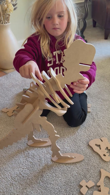 3D Dinosaur Puzzle